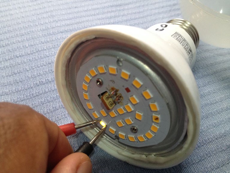 آموزش تعمیر لامپ ال ای دی