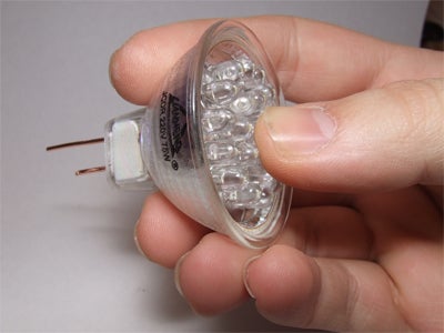 مراحل ساخت لامپ ال ای دی با هالوژن