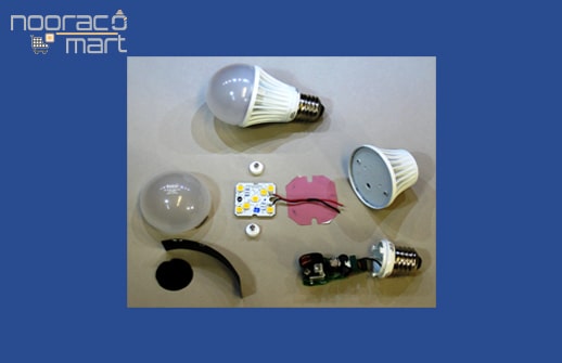  آموزش تعمیر لامپ ال ای دی
