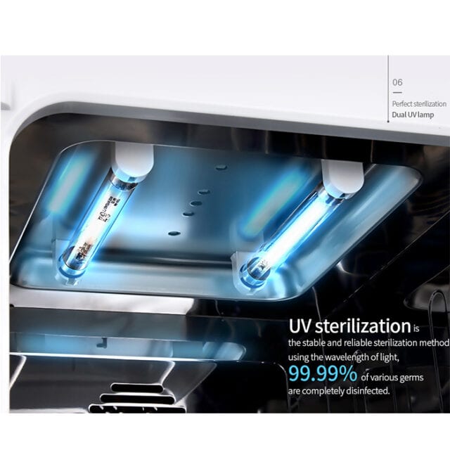 استفاده از لامپ uv در ماشین ظرفشویی