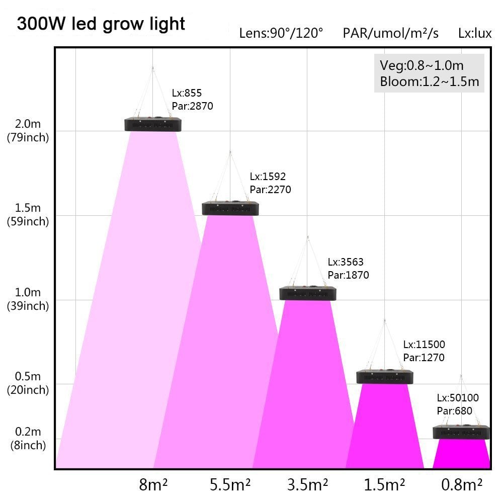 فاصله لامپ رشد تا گیاه و ارتفاع نکاتی برای خرید لامپ رشد گیاه