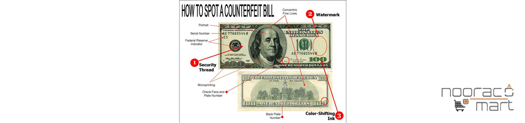 تشخیص دلار تقلبی