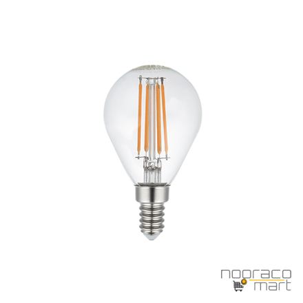 لامپ فیلامنتی 5 وات G45 E14 نور